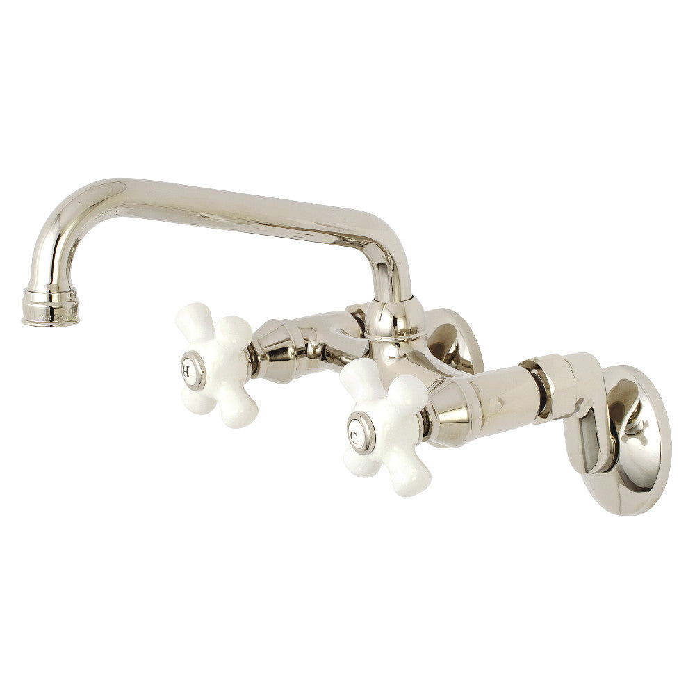 Kingston Brass KS613SB Kingston Two Handle Wall Mount Kitchen Faucet