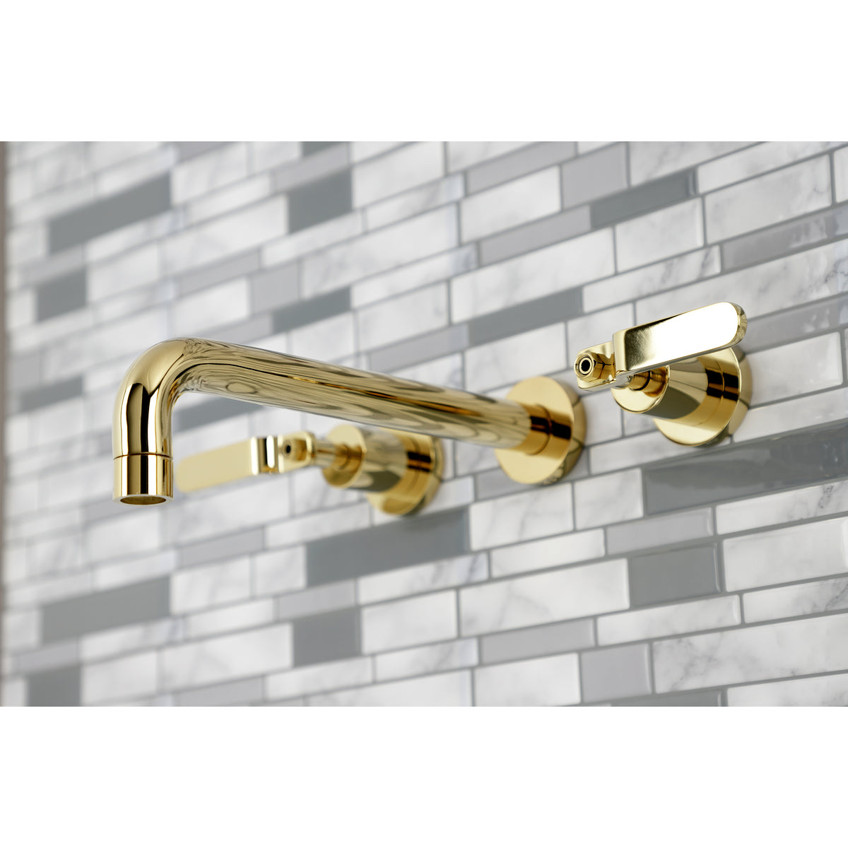 Whitaker Two-Handle Wall Mount Tub Faucet