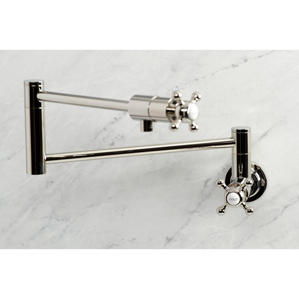 Kingston Brass KS4106BX Metropolitan Wall Mount Pot Filler