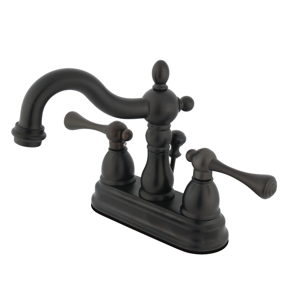 Kingston Brass KB1601BL 4 in. Centerset Bathroom Faucet