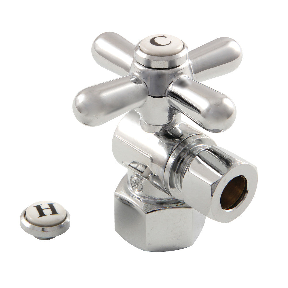 Kingston Brass Quarter Turn Valve (1/2" FIP X 3/8" O.D. Compression)
