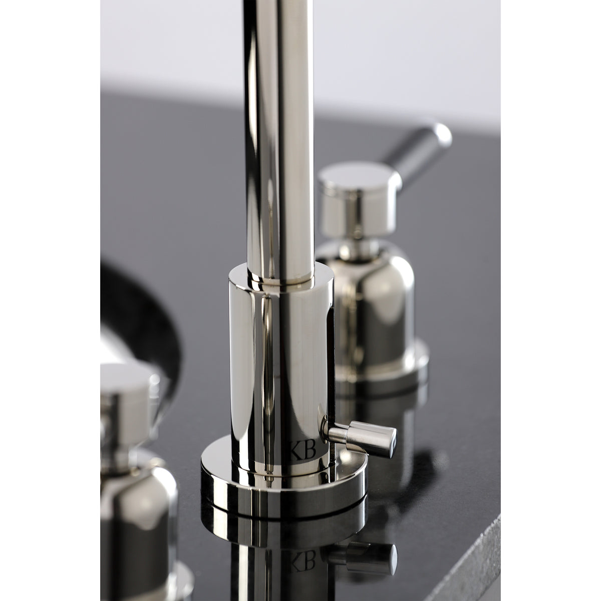 Kingston Brass FSC8930DKL Kaiser Widespread Bathroom Faucet with Brass Pop-Up