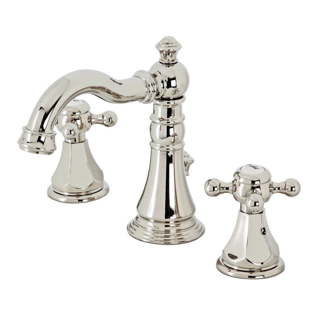 Kingston Brass FSC1971BX Metropolitan Widespread Bathroom Faucet with Pop-Up Drain