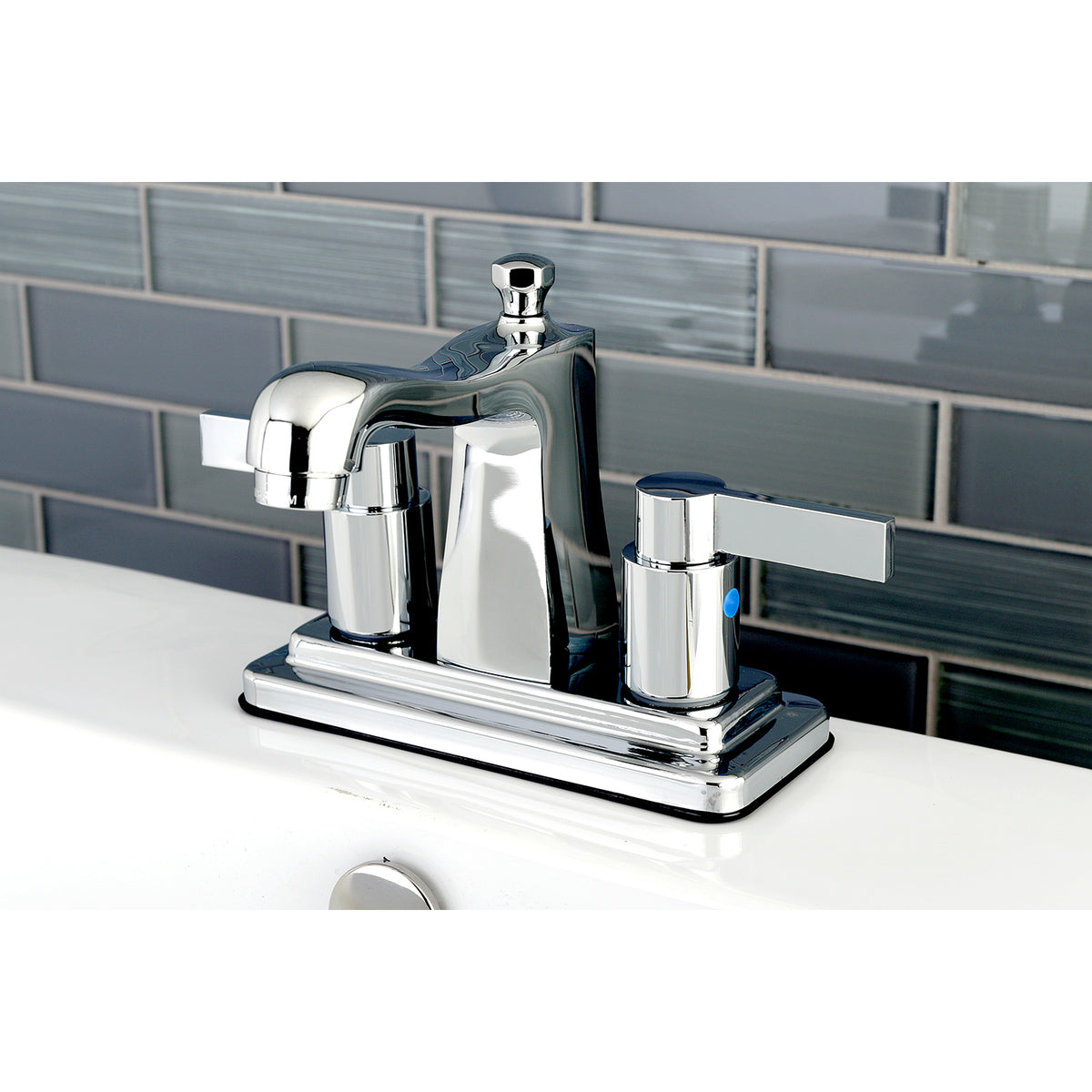 Kingston Brass FB4641NDL 4 in. Centerset Bathroom Faucet