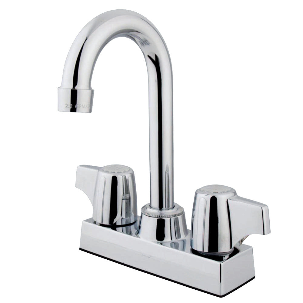 Kingston Brass KB460SN Vista 4" Centerset Bar Faucet