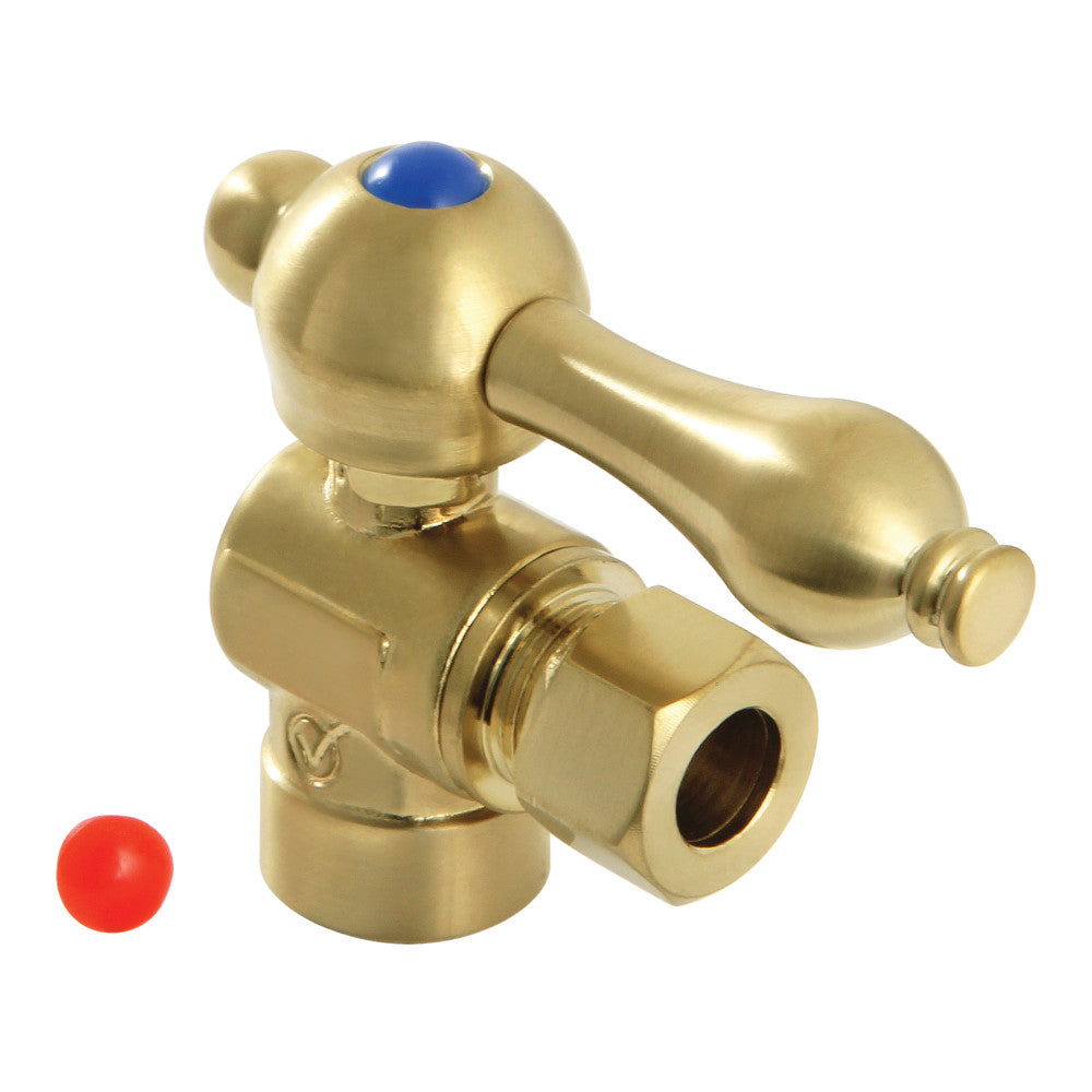 Kingston Brass 1/2" Sweat x 3/8" OD Comp Angle Stop Valve
