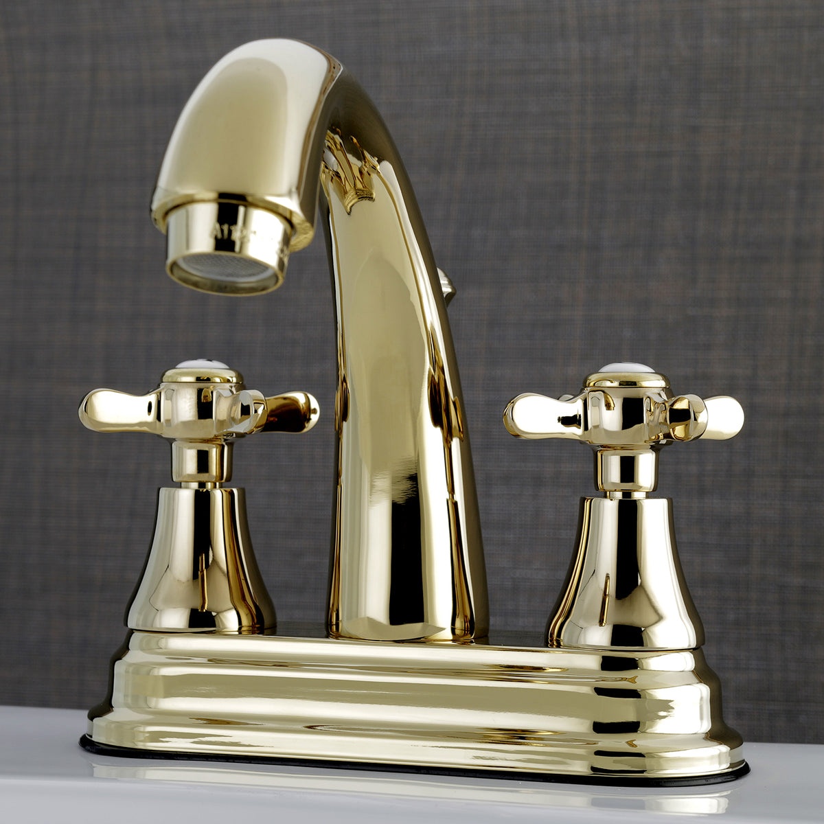 Kingston Brass KS7611BEX 4 in. Centerset Bathroom Faucet