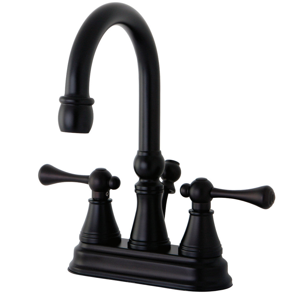 Kingston Brass KS2618BL 4 in. Centerset Bathroom Faucet