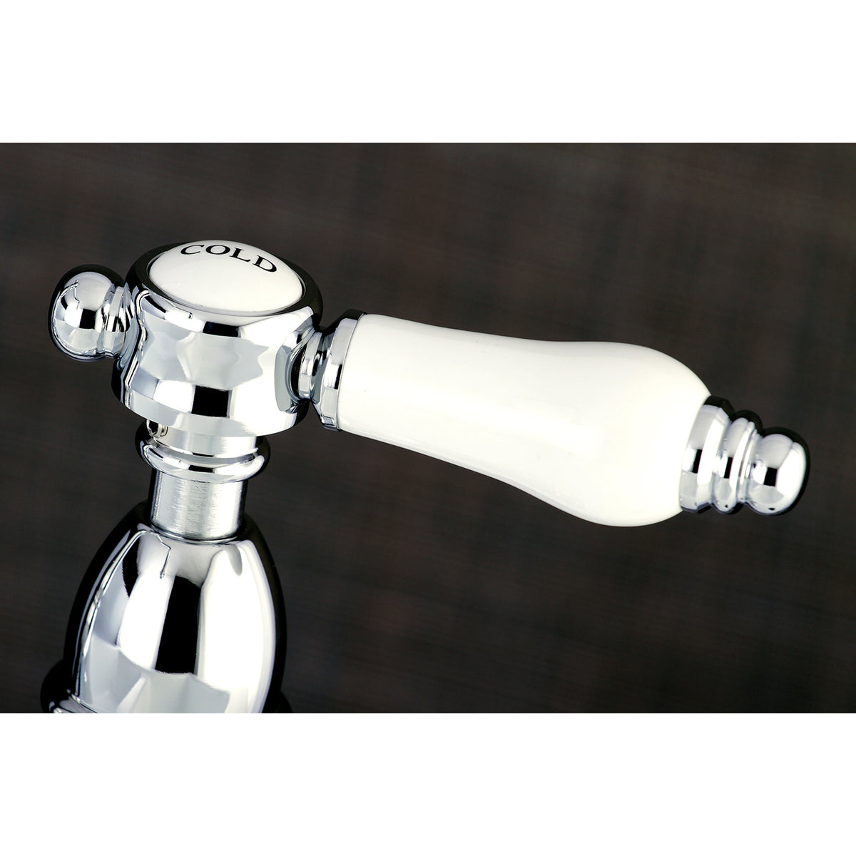 Kingston Brass KS1272BPLBS Bel-Air Bridge Kitchen Faucet with Brass Sprayer