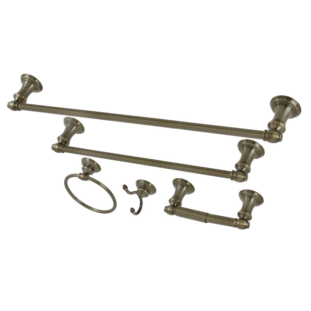Kingston Brass Provence 5-Piece Bathroom Accessory Set