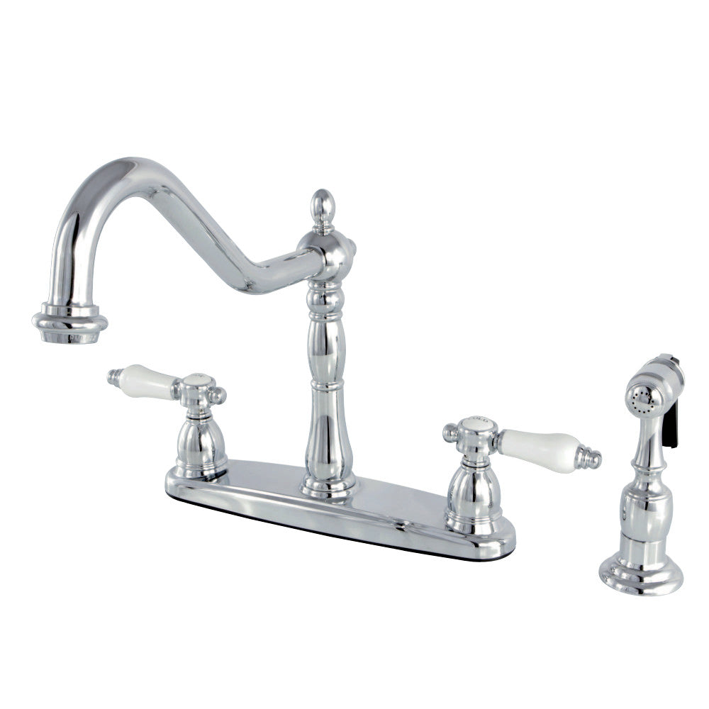 Kingston Brass KB1752BPLBS Bel-Air Centerset Kitchen Faucet