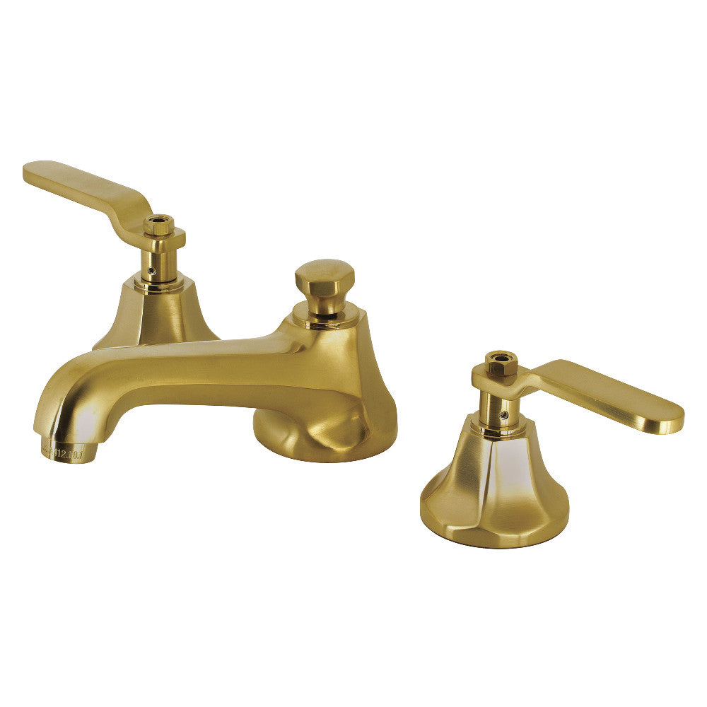 Kingston Brass KS4468KL Whitaker Widespread Bathroom Faucet with Brass Pop-Up
