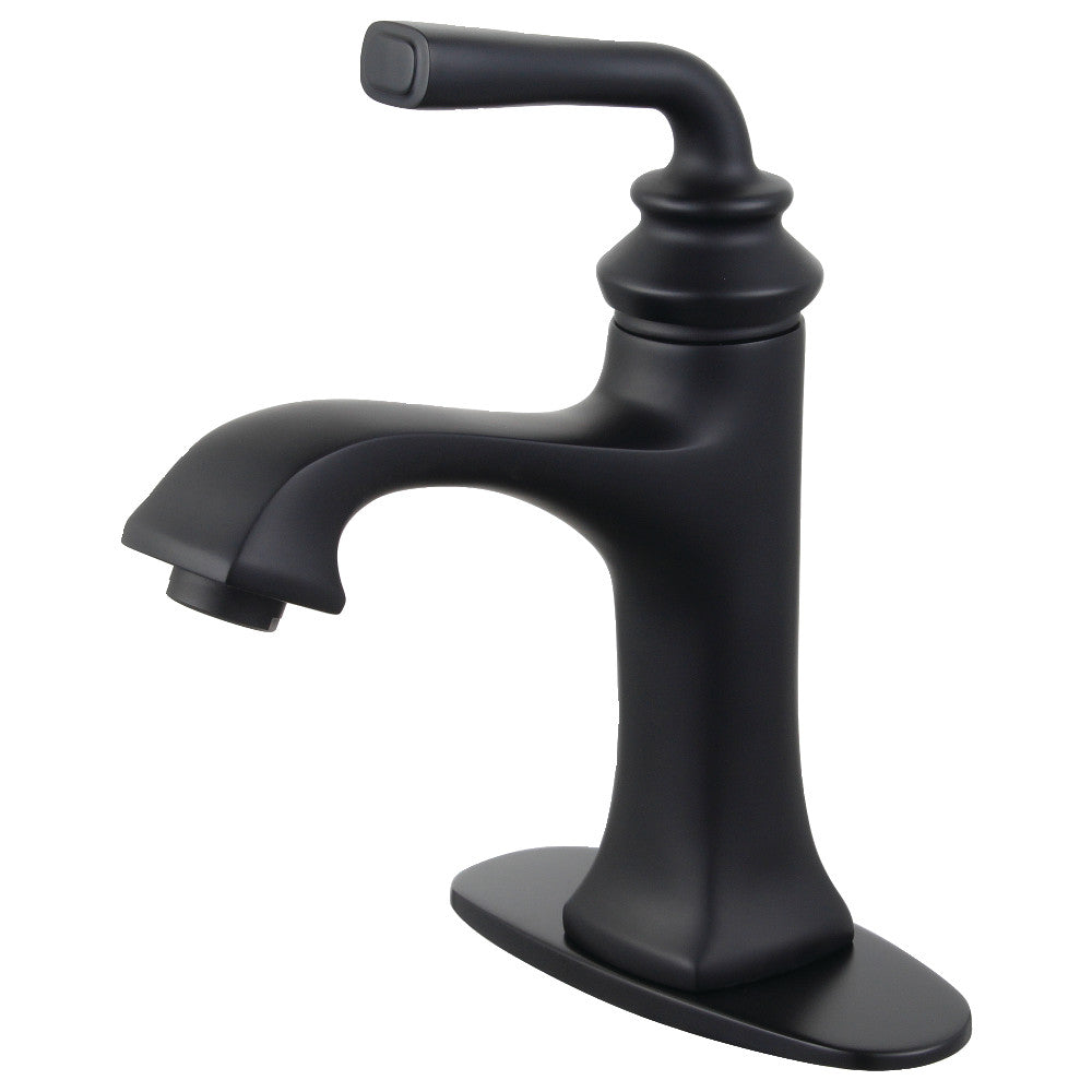Fauceture LS4420RXL Restoration Single-Handle Bathroom Faucet with Push-Up Drain and Deck Plate
