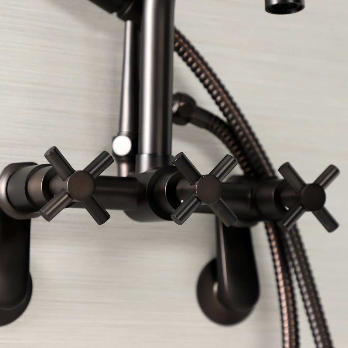 Aqua Vintage Concord Wall Mount Clawfoot Tub Faucet