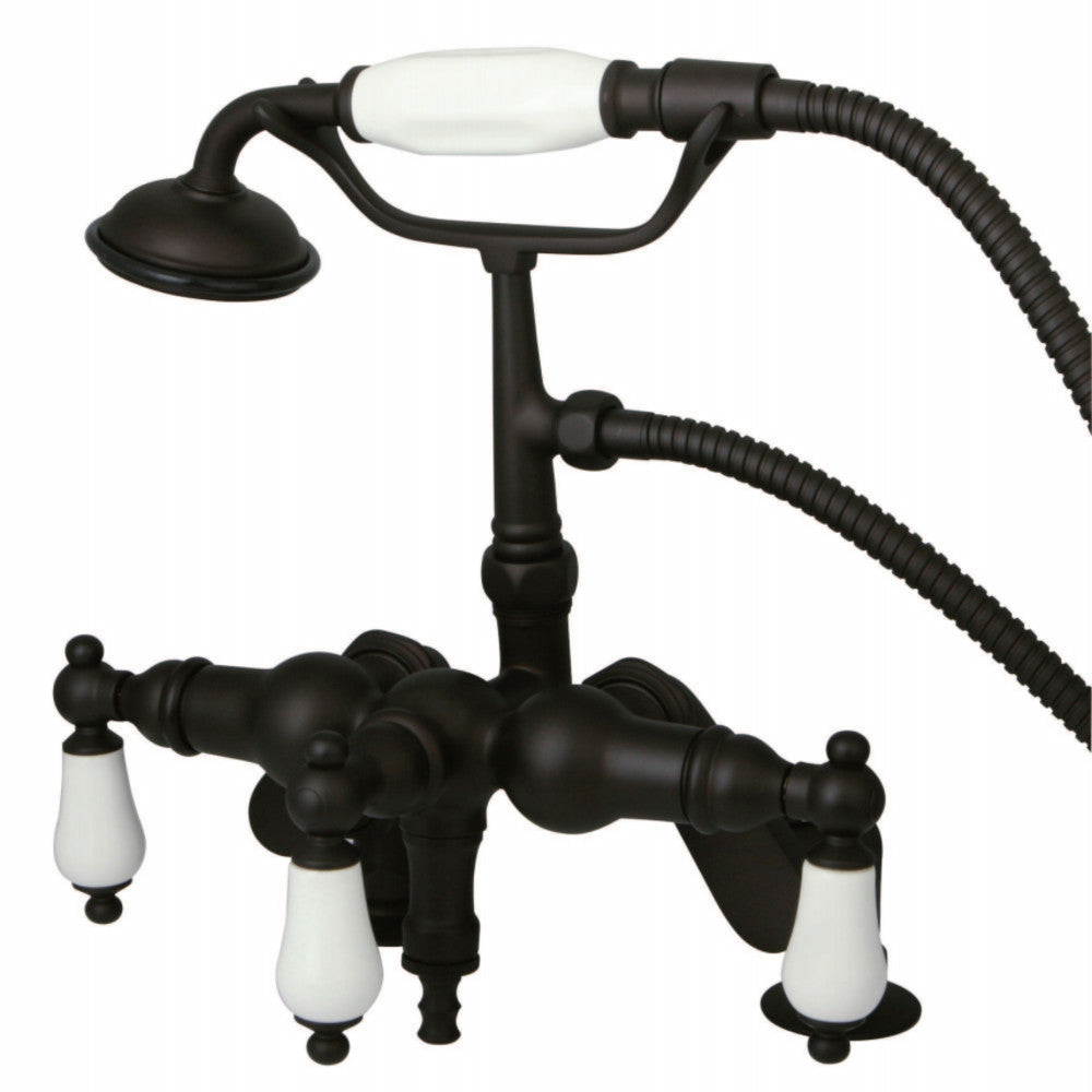 Vintage Adjustable Center Deck Mount Tub Faucet