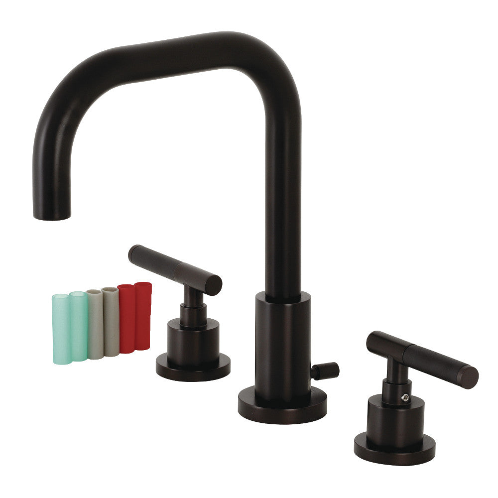 Fauceture FSC8931CKL Kaiser Widespread Bathroom Faucet with Brass Pop-Up