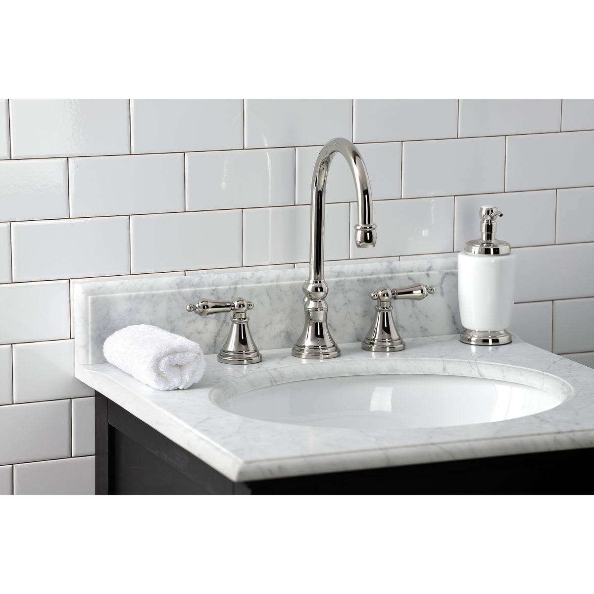 Kingston Brass KS2980AL Governor Widespread Bathroom Faucet