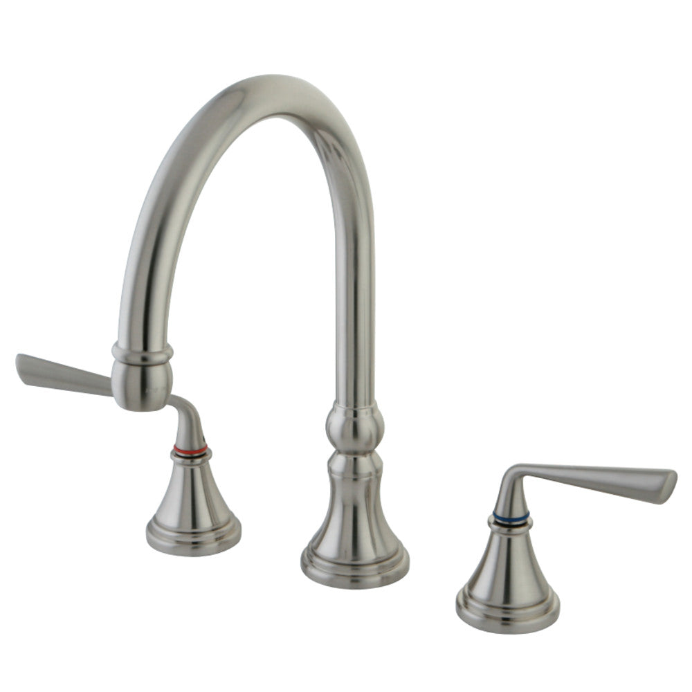 Kingston Brass KS2791ZLLS Widespread Kitchen Faucet