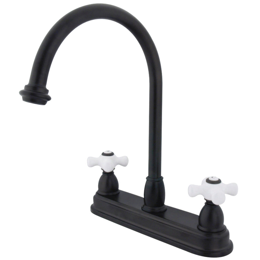 Kingston Brass KB3741PX Restoration Centerset Kitchen Faucet