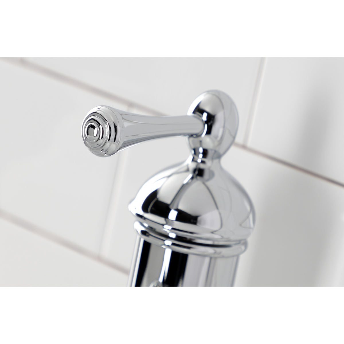 Kingston Brass KS7418BL Paris Single Lever Handle Bathroom Faucet