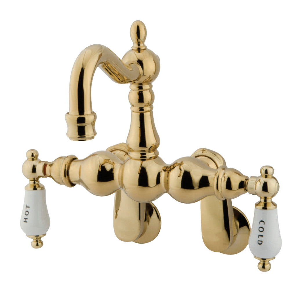 Vintage Adjustable Center Wall Mount Tub Faucet