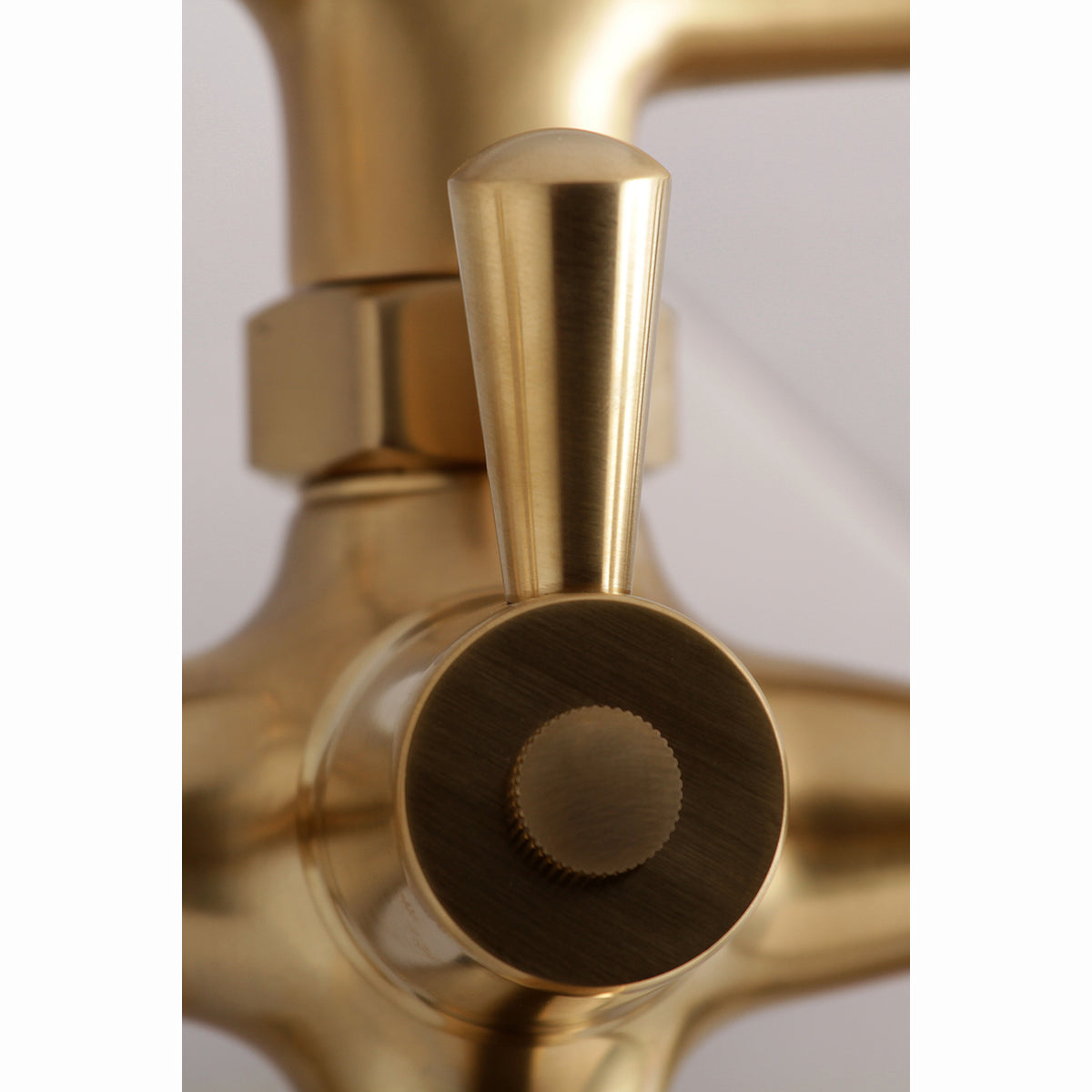 Kingston Tub Wall Mount Clawfoot Tub Faucet with Hand Shower