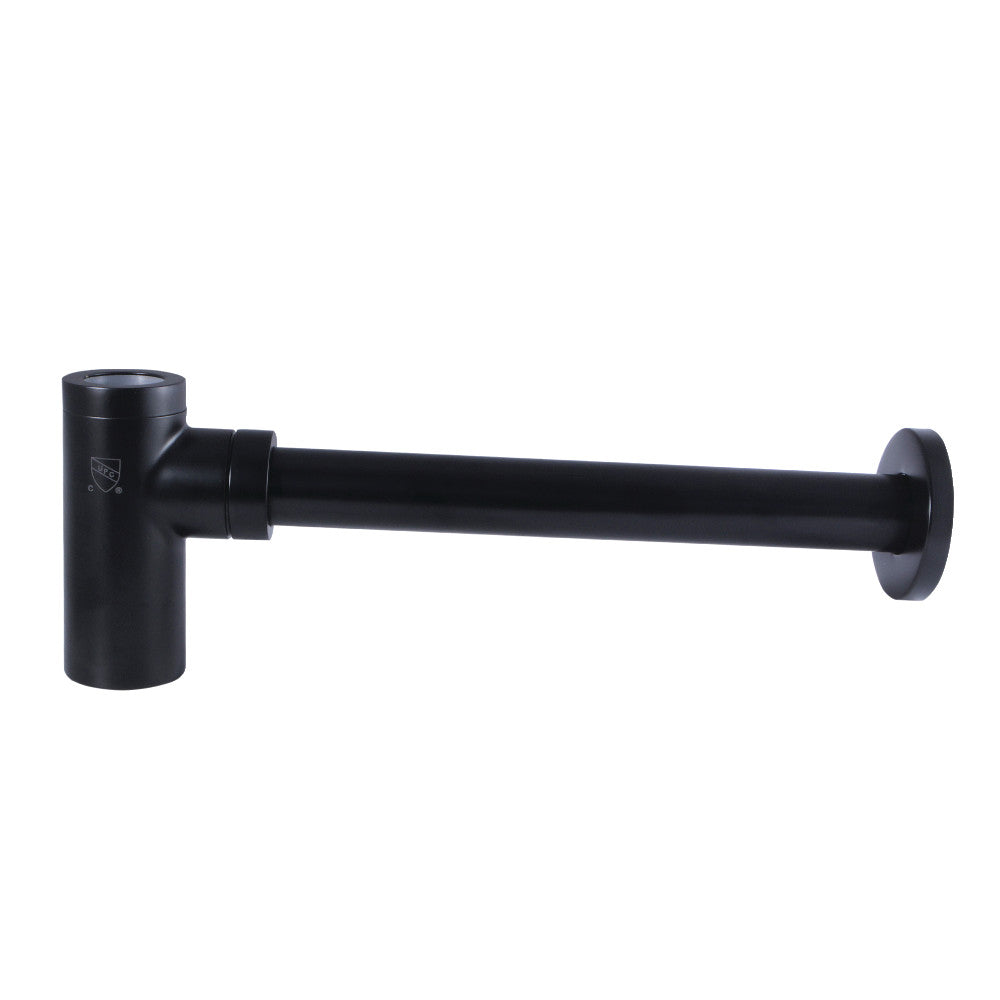 Kingston Brass Trimscape 1-1/4" OD Brass Round Siphon Bottle Trap