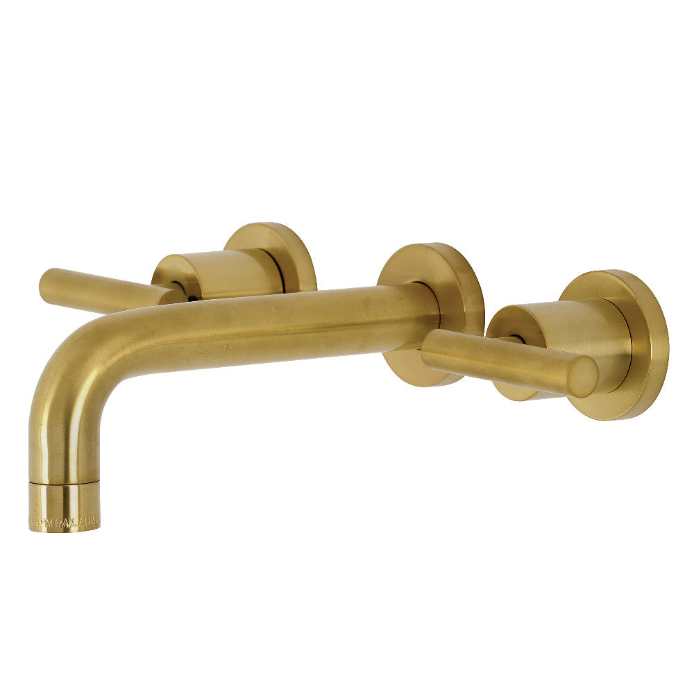 Kingston Brass KS8126CML Manhattan 2-Handle 8 in. Wall Mount Bathroom Faucet