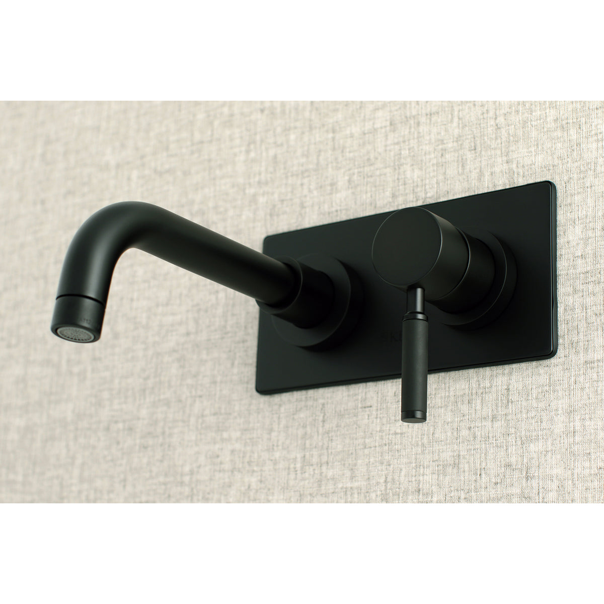 Kingston Brass KS8118DKL Kaiser Single-Handle Wall Mount Bathroom Faucet