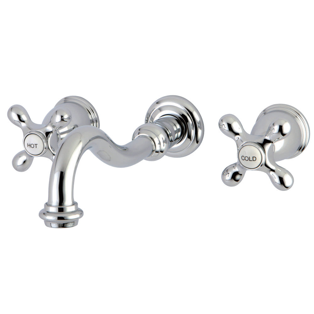 Kingston Brass KS3128AX Vintage 2-Handle Wall Mount Bathroom Faucet