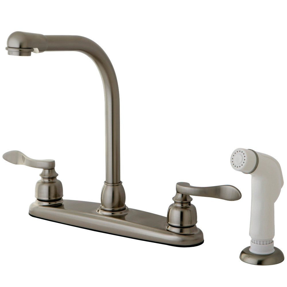 Kingston Brass KB8758NFL NuWave French Centerset Kitchen Faucet