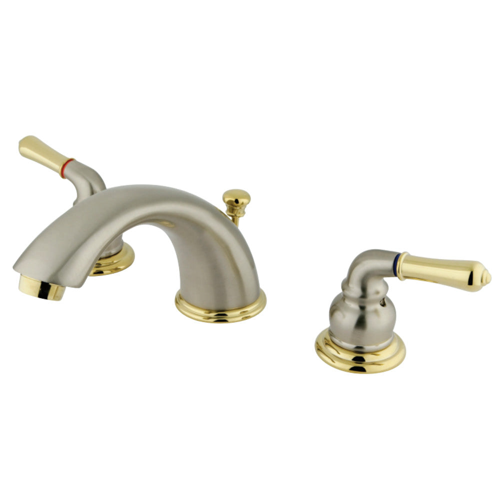 Kingston Brass KB963 Magellan Widespread Bathroom Faucet with Retail Pop-Up