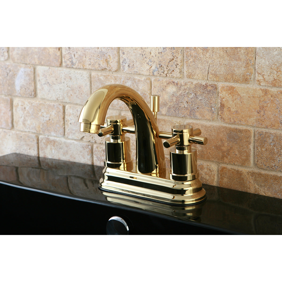 Kingston Brass KS8612DX 4 in. Centerset Bathroom Faucet