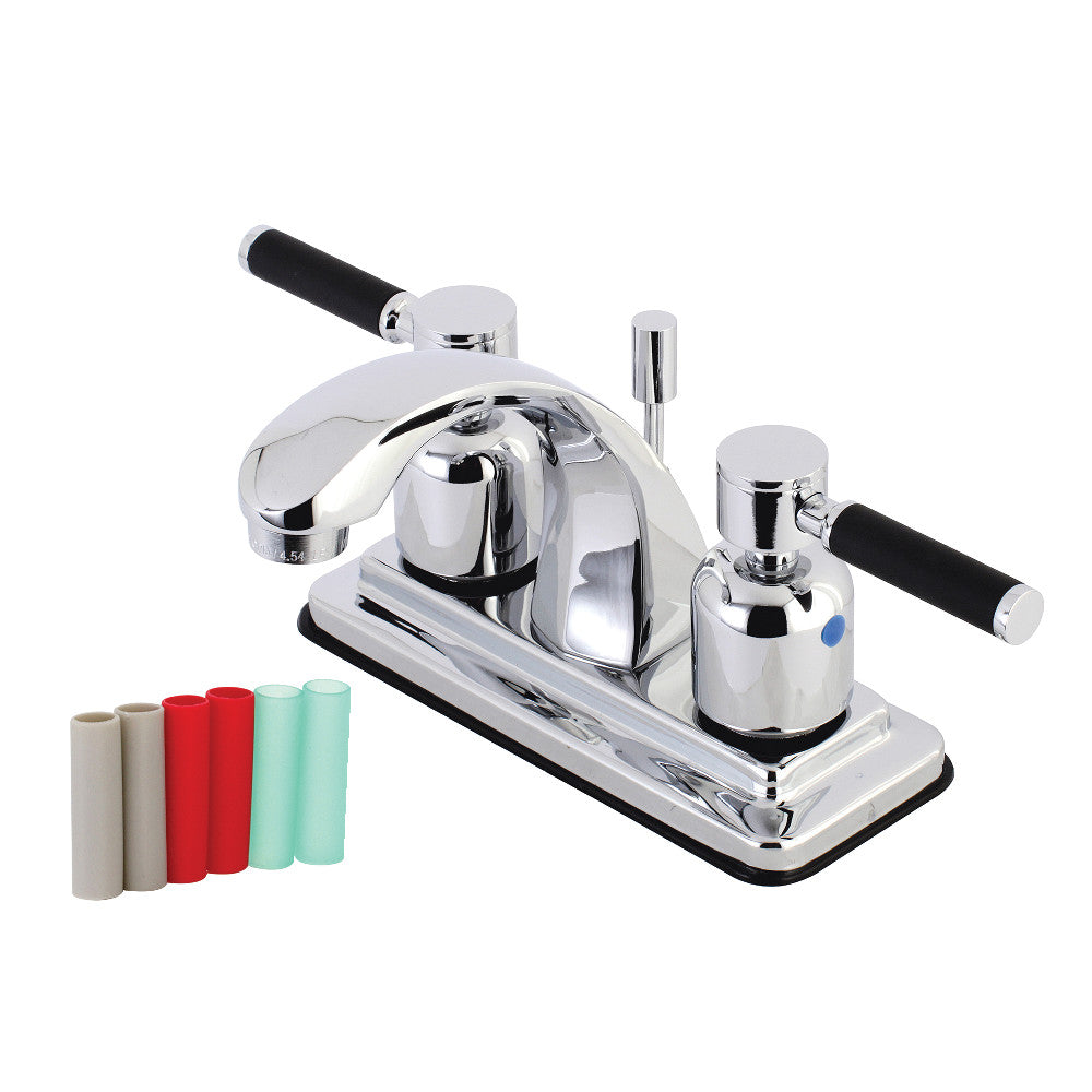 Kingston Brass KB4648DKL 4 in. Centerset Bathroom Faucet