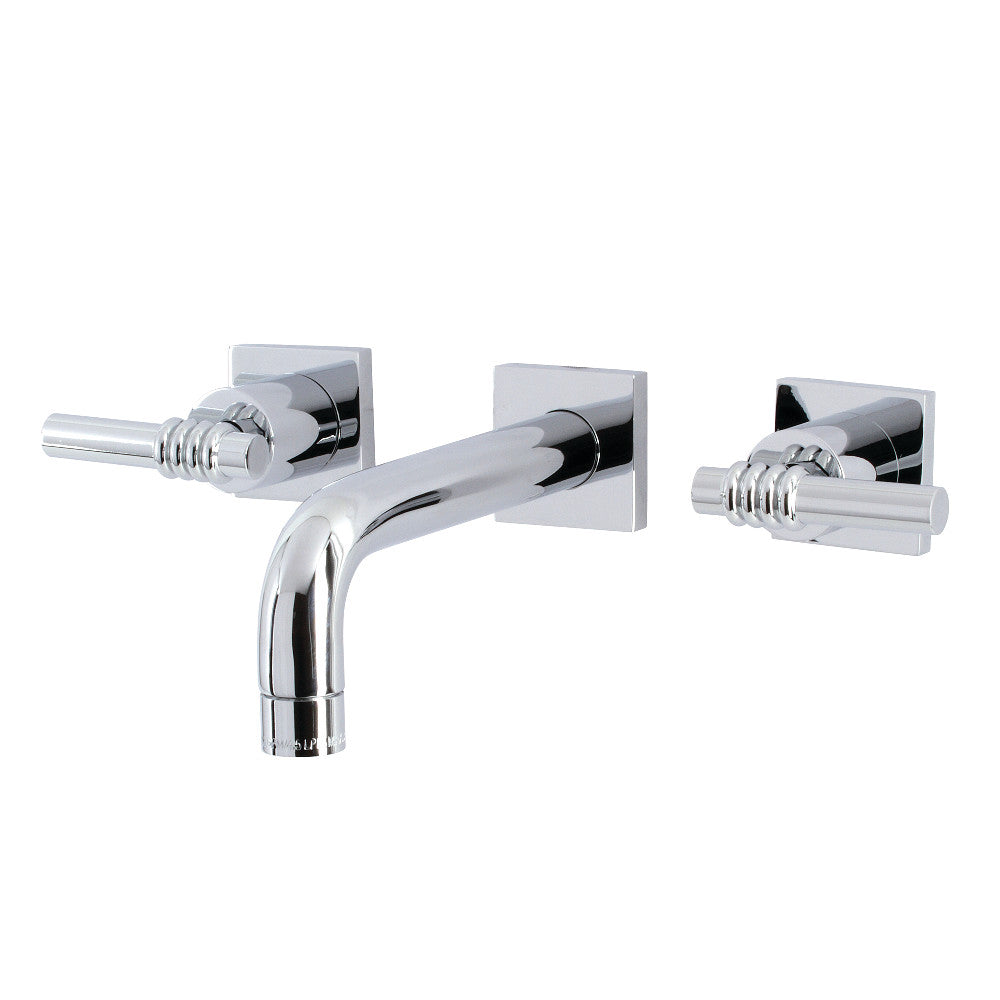 Kingston Brass KS6127ML Milano Two-Handle Wall Mount Bathroom Faucet