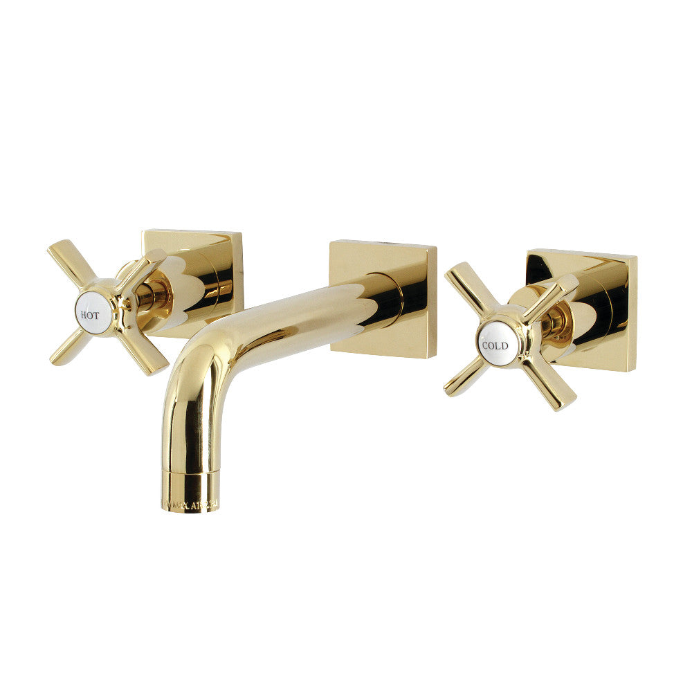 Kingston Brass KS6126ZX Millennium Two-Handle Wall Mount Bathroom Faucet