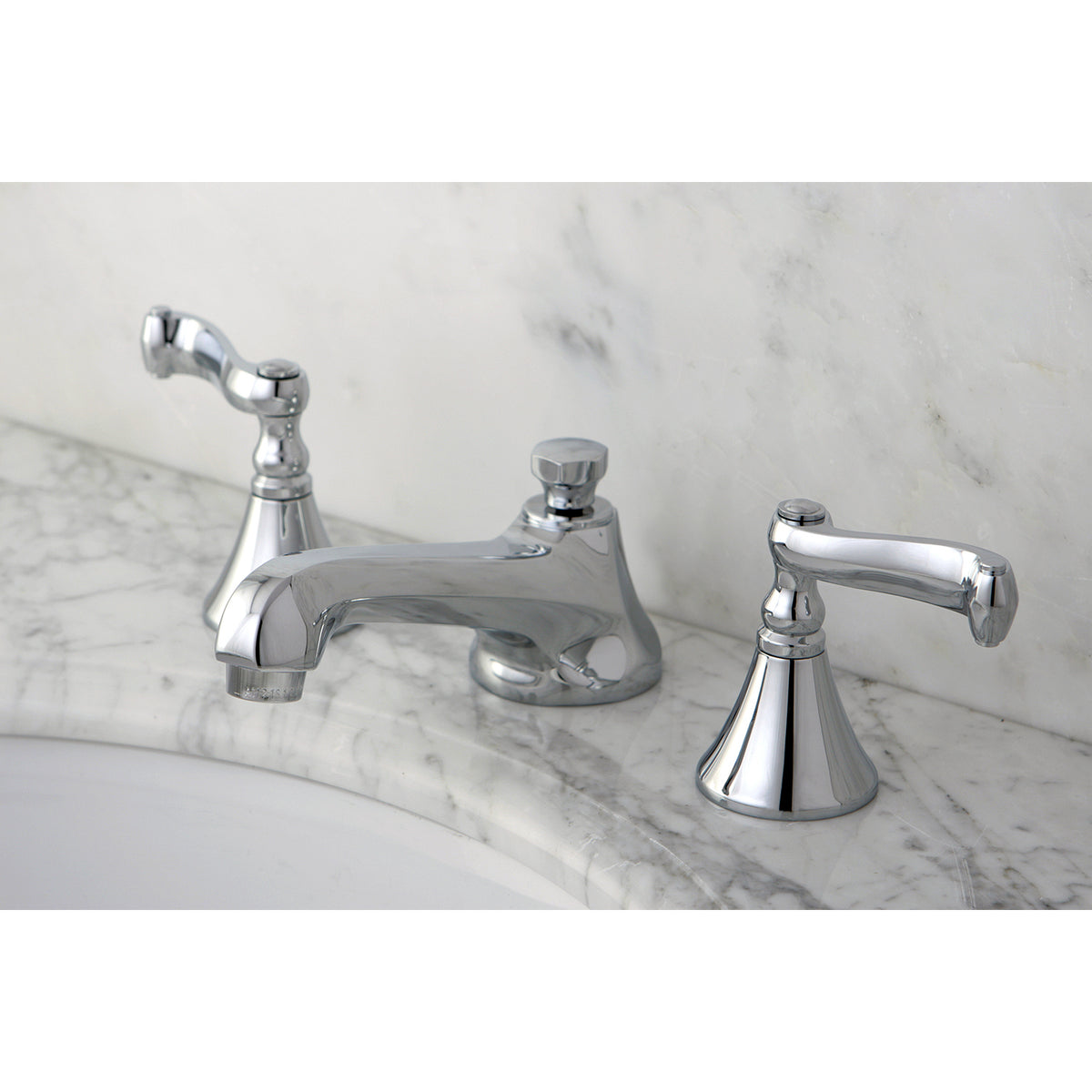 Kingston Brass KS4471FL 8 in. Widespread Bathroom Faucet
