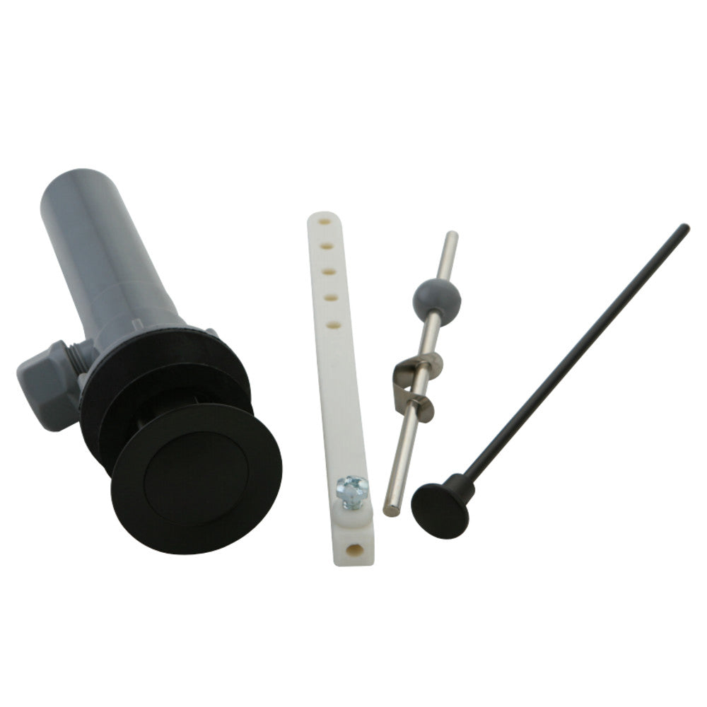 Kingston Brass Plastic Pop-Up Drain with Overflow