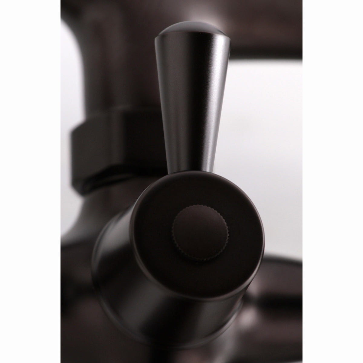 Kingston Tub Wall Mount Clawfoot Tub Faucet with Hand Shower