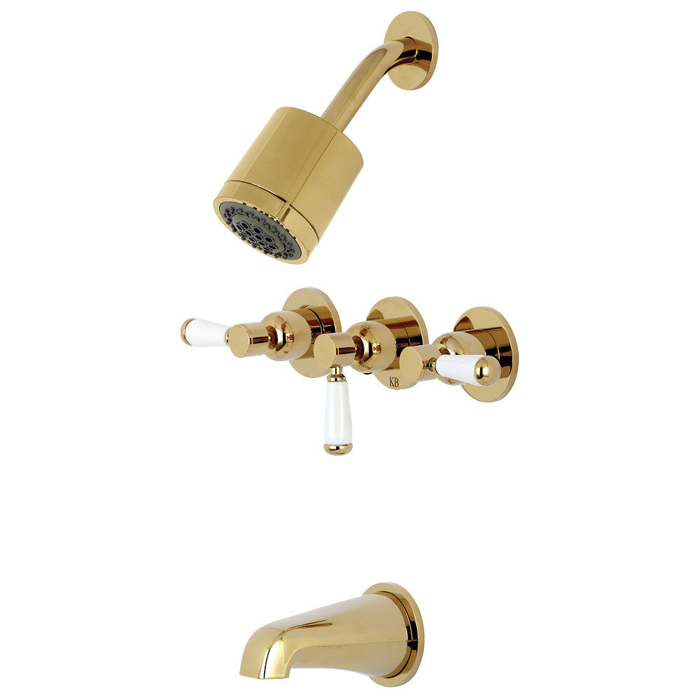 Paris Three-Handle Tub and Shower Faucet