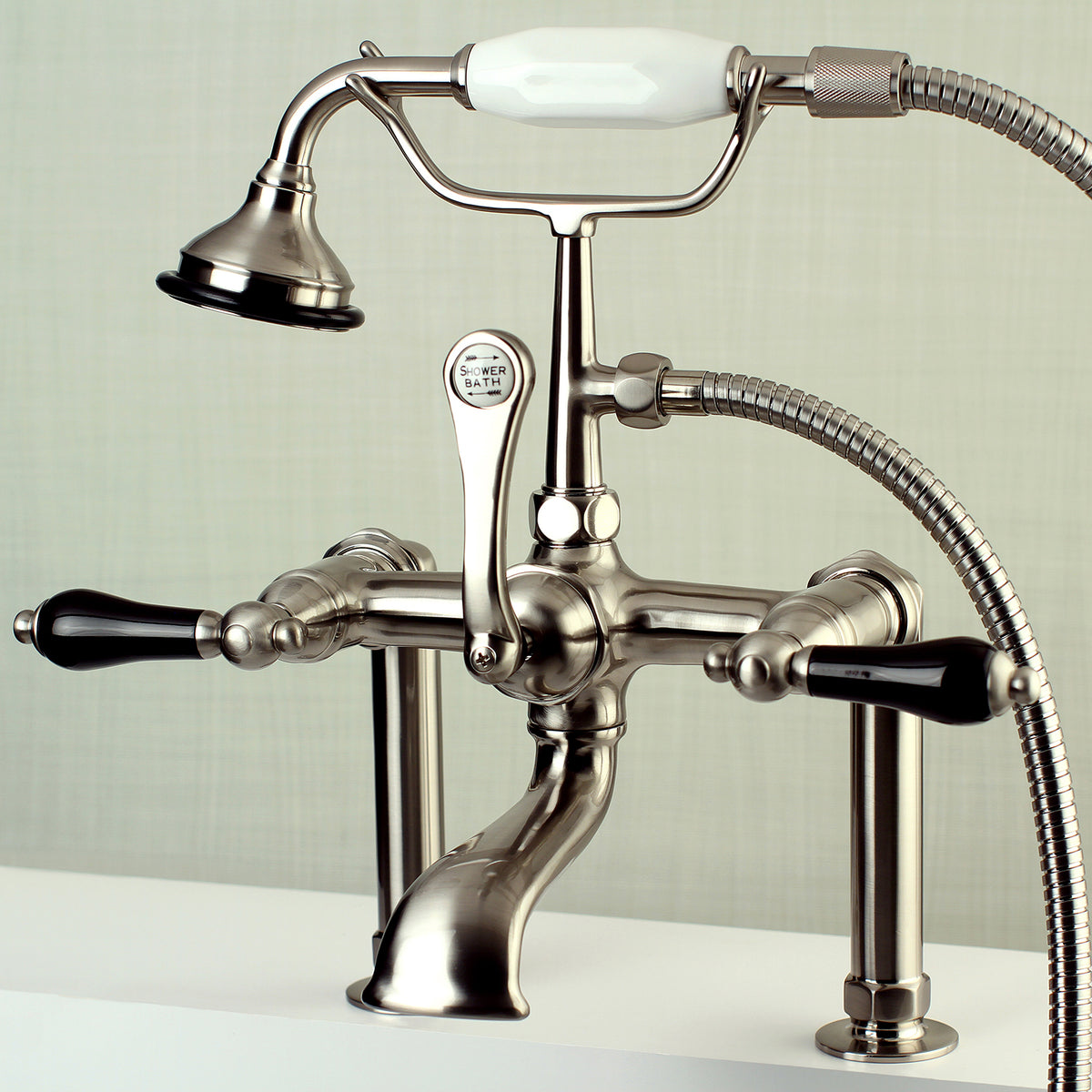 Aqua Vintage Duchess Deck Mount Clawfoot Tub Faucet