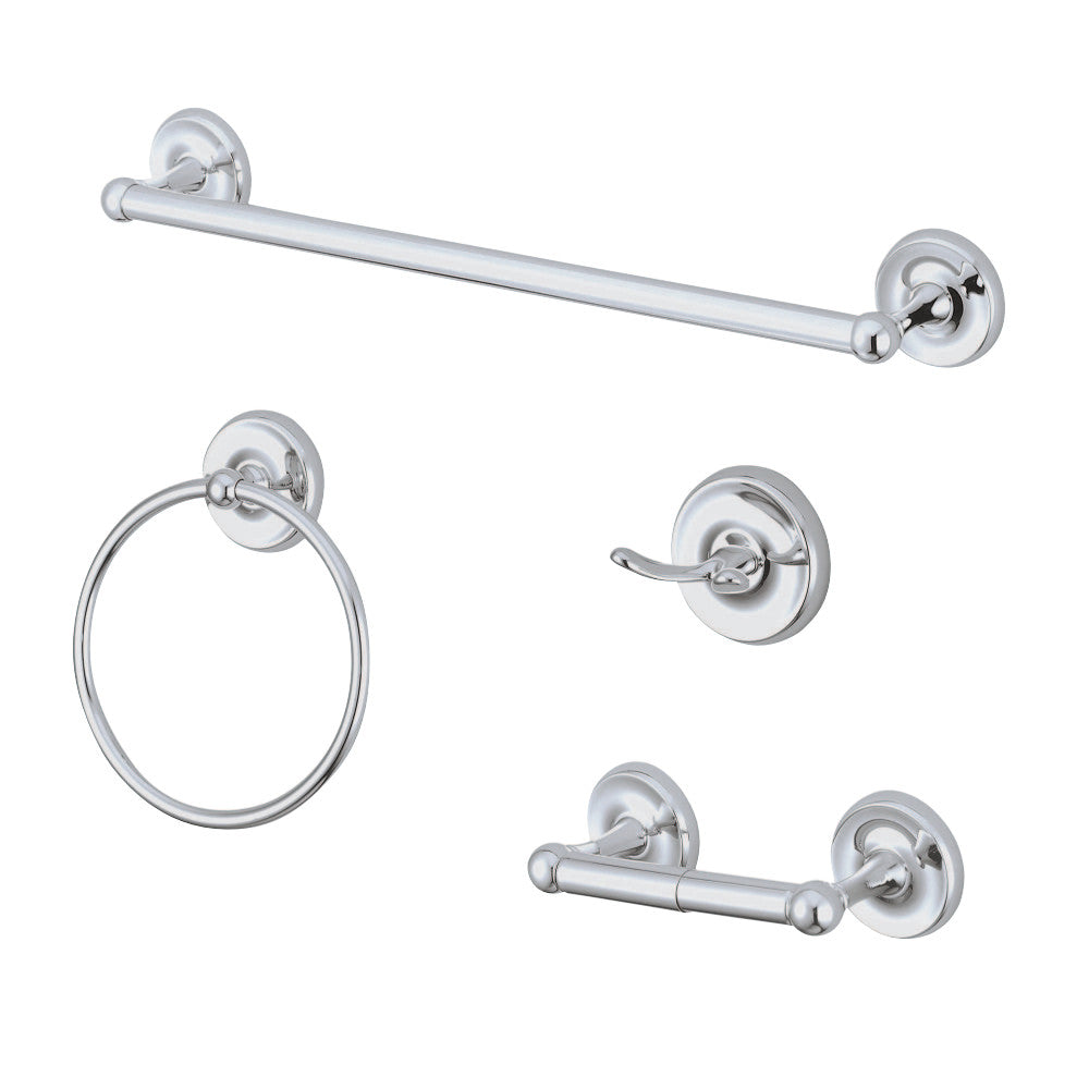 Kingston Brass Victorian 4-Piece Bathroom Accessory Set