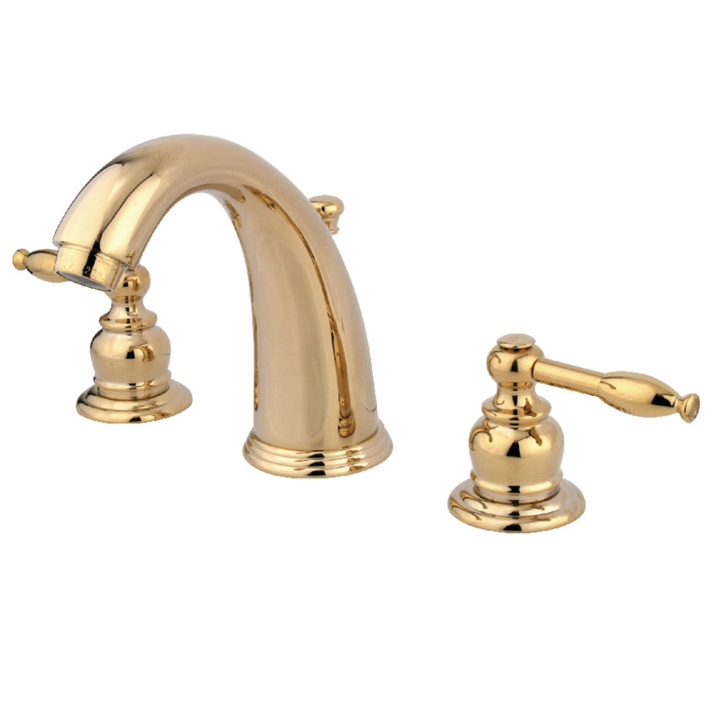 Kingston Brass KB982KL 8-Inch Widespread Bathroom Faucet with Retail Pop-Up