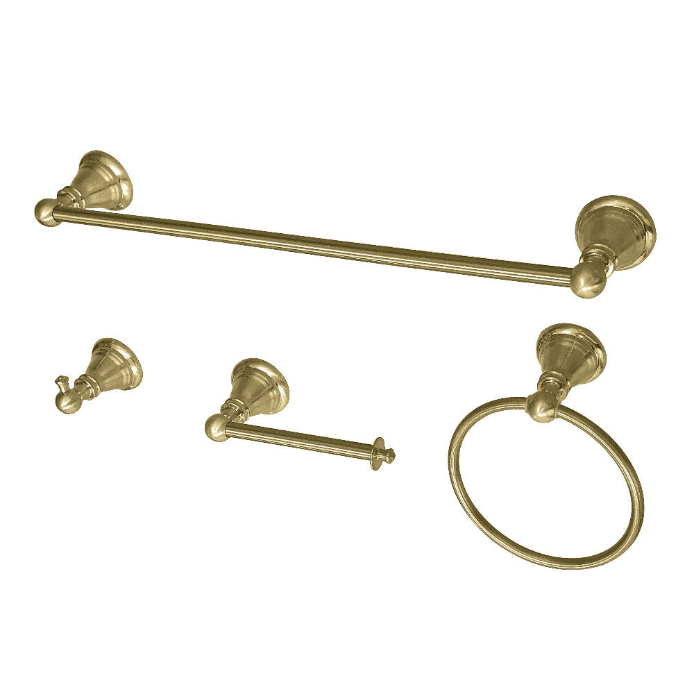 Kingston Brass American Classic 4-Piece Bathroom Accessory Set