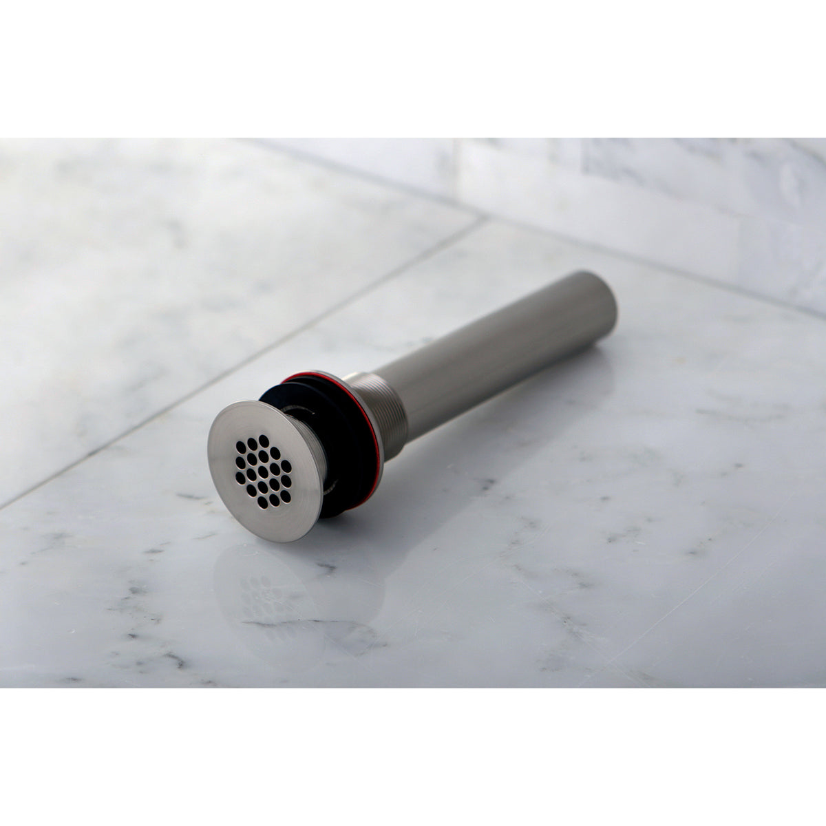 Kingston Brass 19-Hole Grid Drain with Overflow, 17 Gauge