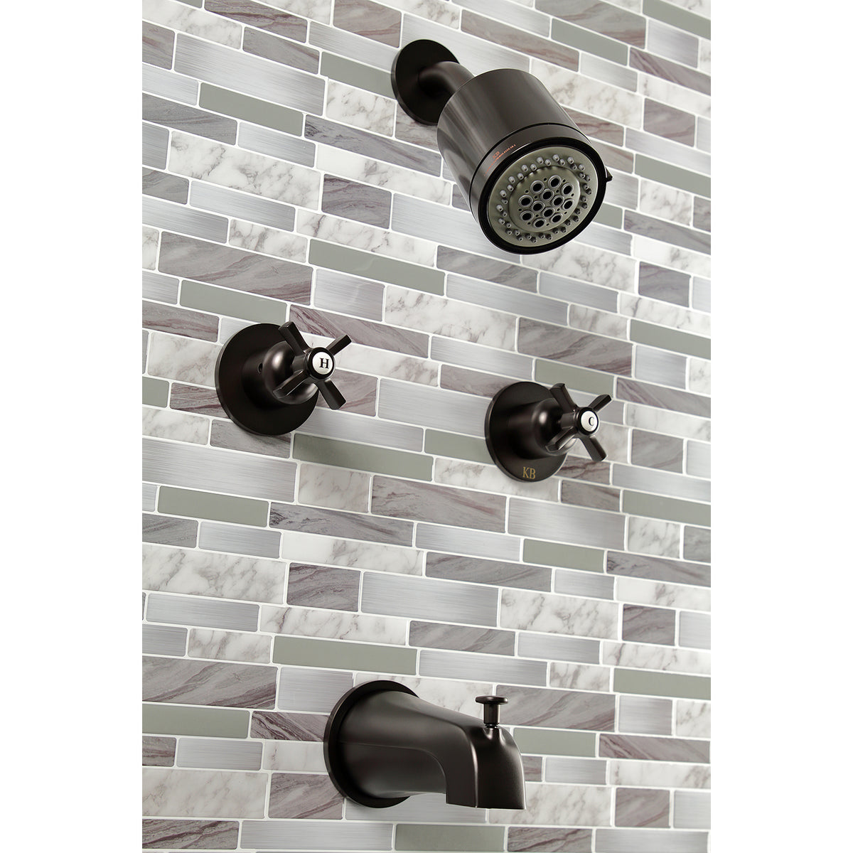 Millennium Two-Handle Tub and Shower Faucet