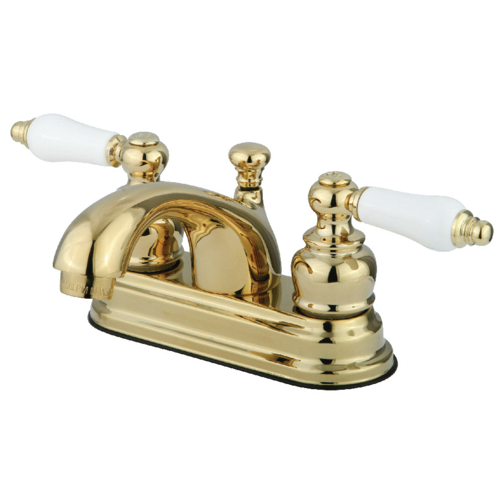 Kingston Brass KB2605PL 4 in. Centerset Bathroom Faucet