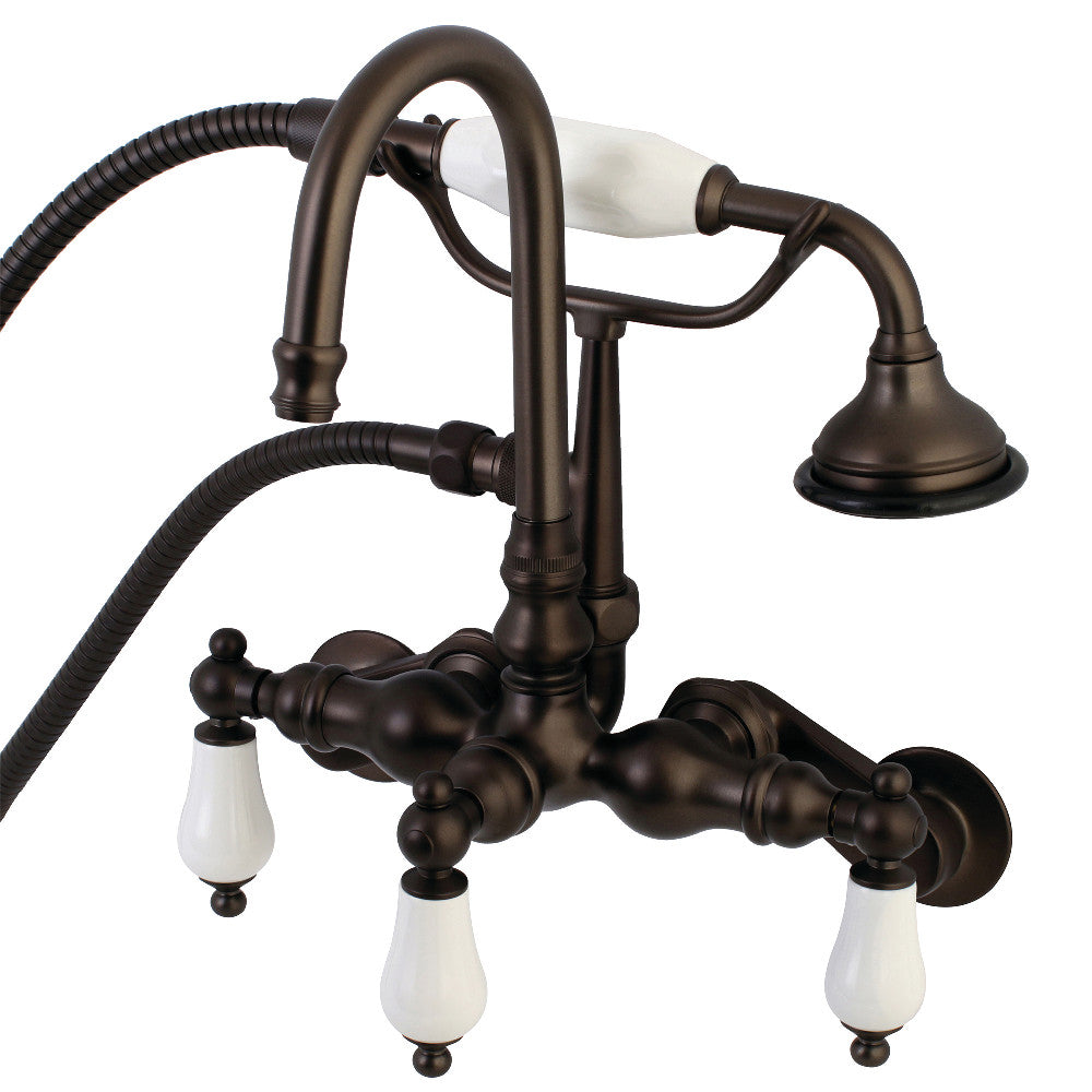 Aqua Vintage Wall Mount Clawfoot Tub Faucets