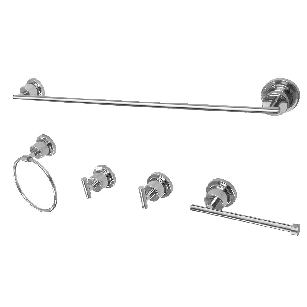 Kingston Brass Concord 5-Piece Bathroom Accessory Set