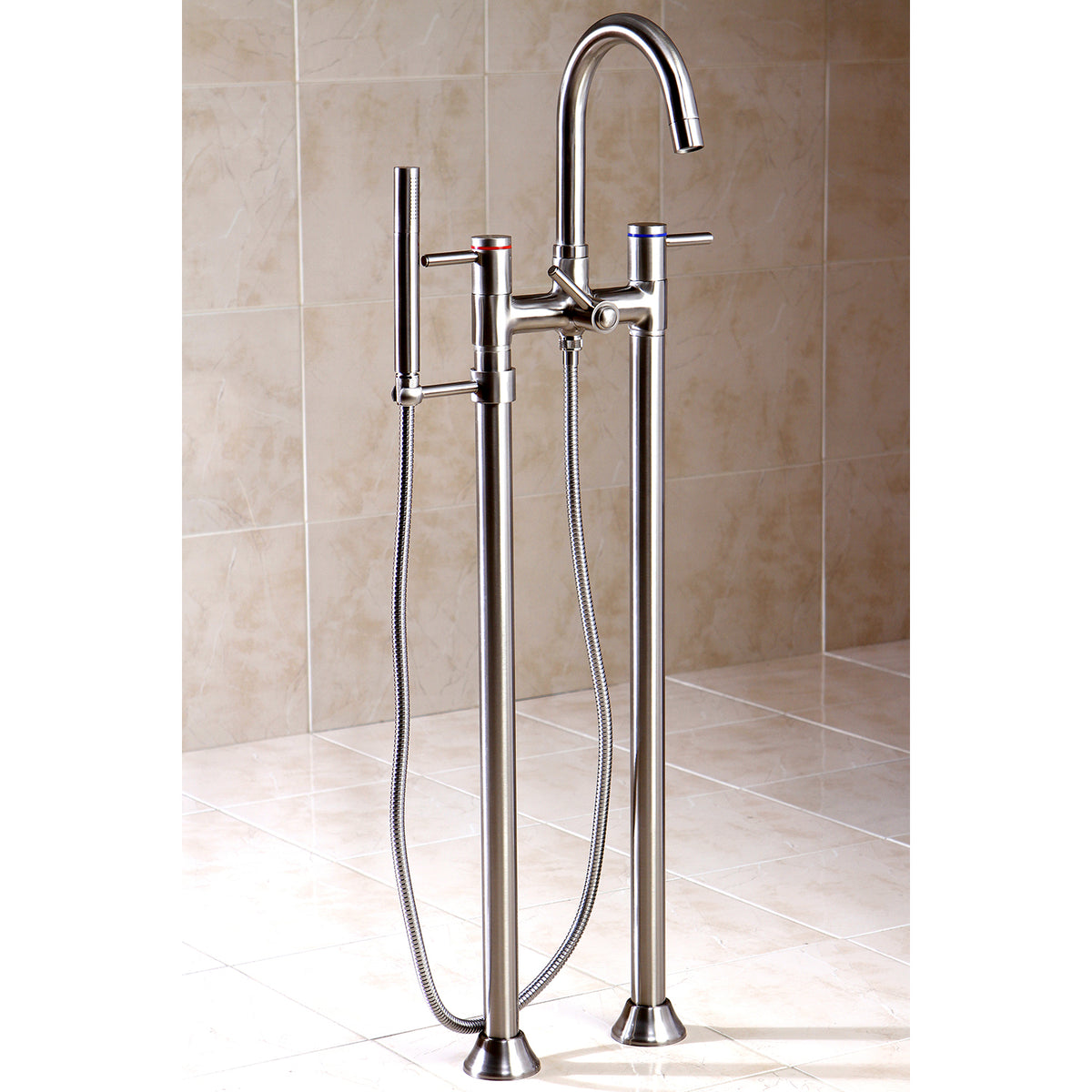 Concord Freestanding Tub Faucet with Hand Shower